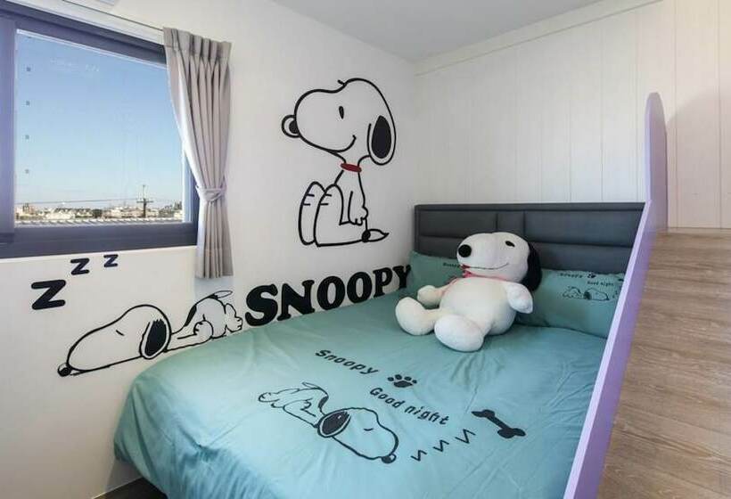 اتاق استاندارد چهار تخته, Wujie Childlike B&b