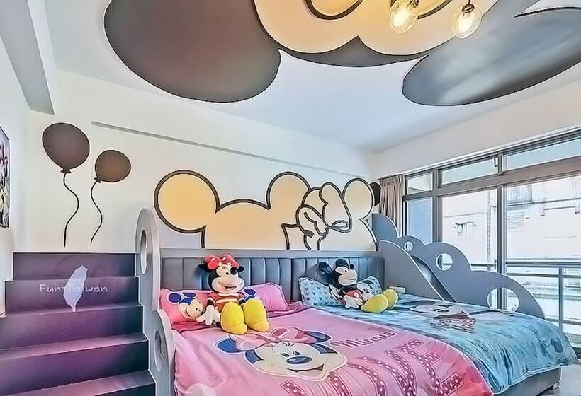 اتاق استاندارد چهار تخته, Wujie Childlike B&b