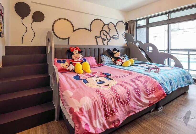 اتاق استاندارد چهار تخته, Wujie Childlike B&b