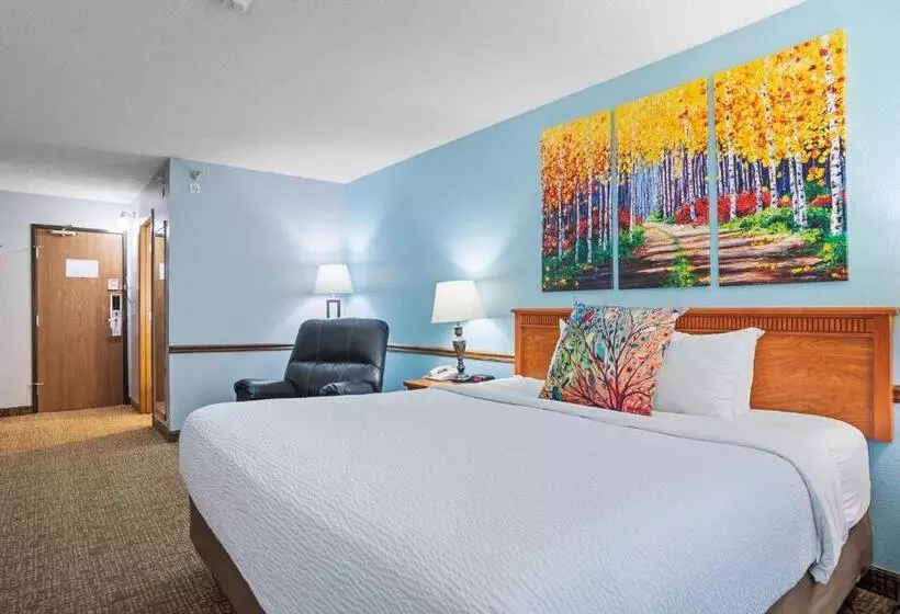 身障者適用キングサイズベッドルーム, Deadwood Gulch Resort, Trademark Collection By Wyndham