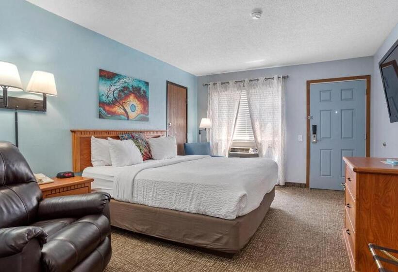 身障者適用キングサイズベッドルーム, Deadwood Gulch Resort, Trademark Collection By Wyndham