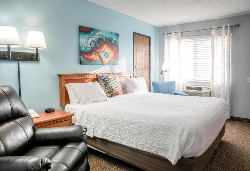 身障者適用キングサイズベッドルーム, Deadwood Gulch Resort, Trademark Collection By Wyndham