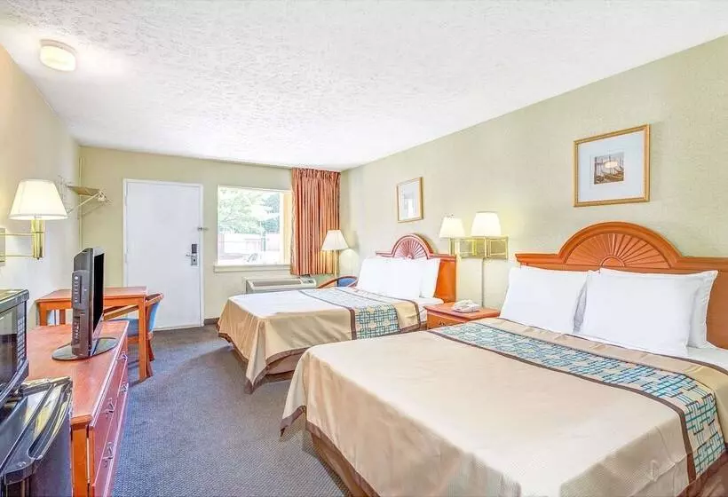 Standard-huone 2 Parivuodetta, Days Inn By Wyndham Chesapeake