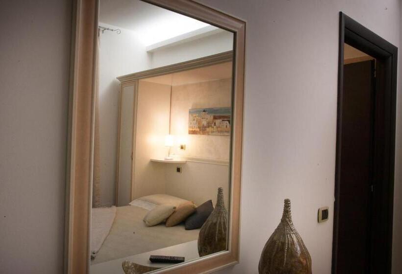 غرفة ديلوكس مطلّة علي البحر مزوَّدة بشُرفة, Pensione Degli Ulivi