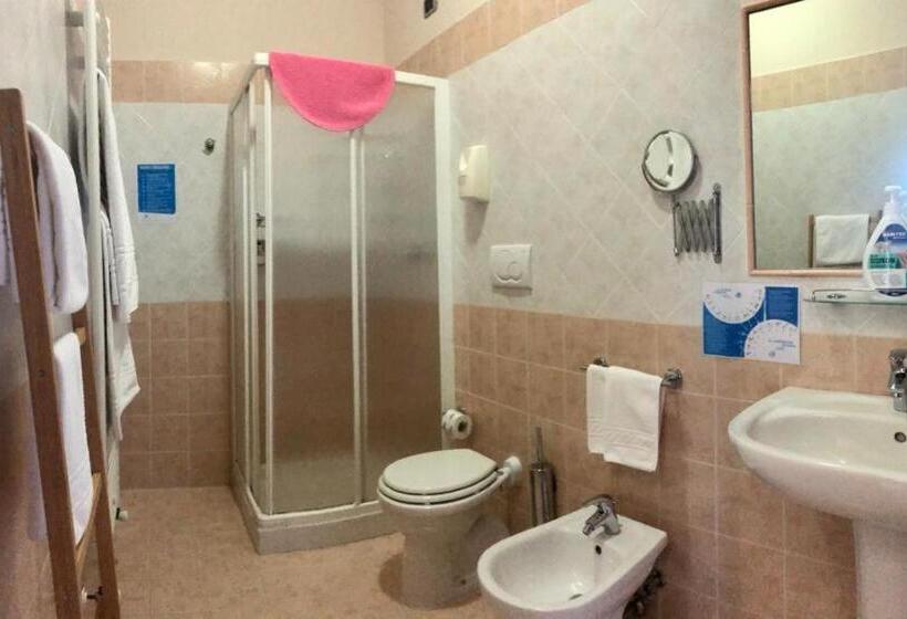 غرفة ديلوكس مطلّة علي البحر مزوَّدة بشُرفة, Pensione Degli Ulivi