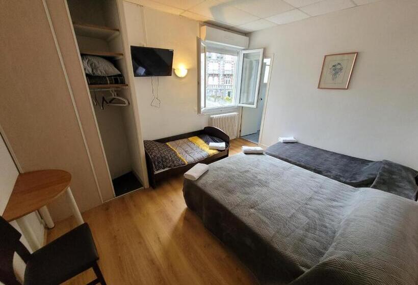スタンダード４人部屋, Hôtel Marquette
