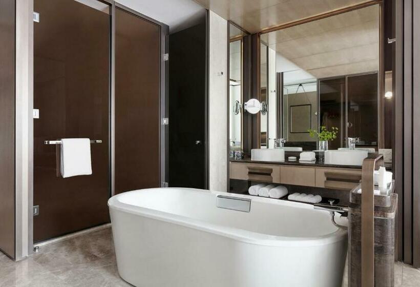 디럭스 룸 도시 전망, Jw Marriott Marquis Hotel Shanghai Pudong