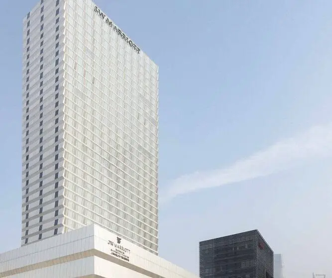 ダブルベッドスタンダードルーム, Jw Marriott Marquis Hotel Shanghai Pudong