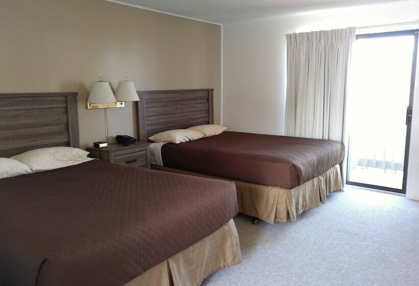 带2个双人床的标准工作室, Driftwood Motel