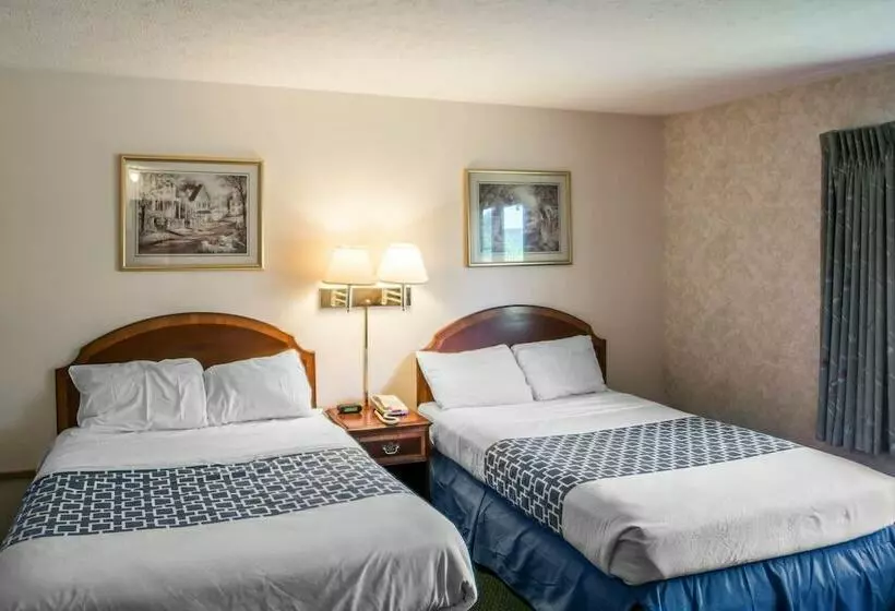 ２ダブルベッドのスタンダードルーム, Econo Lodge Hornell