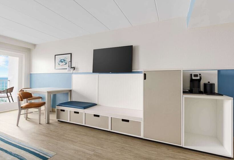 ２ダブルベッドのスタンダードルーム, Hilton Garden Inn Ocean City Oceanfront