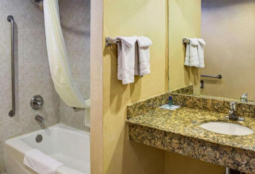 适合残疾人士使用的带超级大床的标准间, Rodeway Inn Near Venice Beach