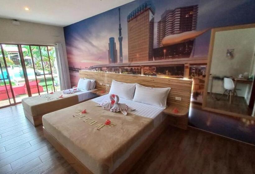 اتاق استاندارد سه نفره, Blue Planet Panglao