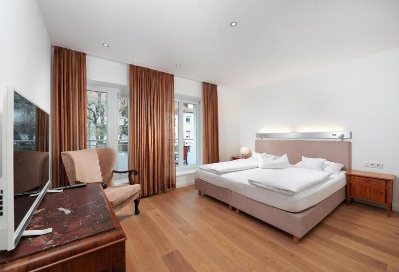 شقة غرفة نوم واحدة مزودة بشُرفة, Deluxe Apartments Christina 120 M² Im Design Hotel Vosteen