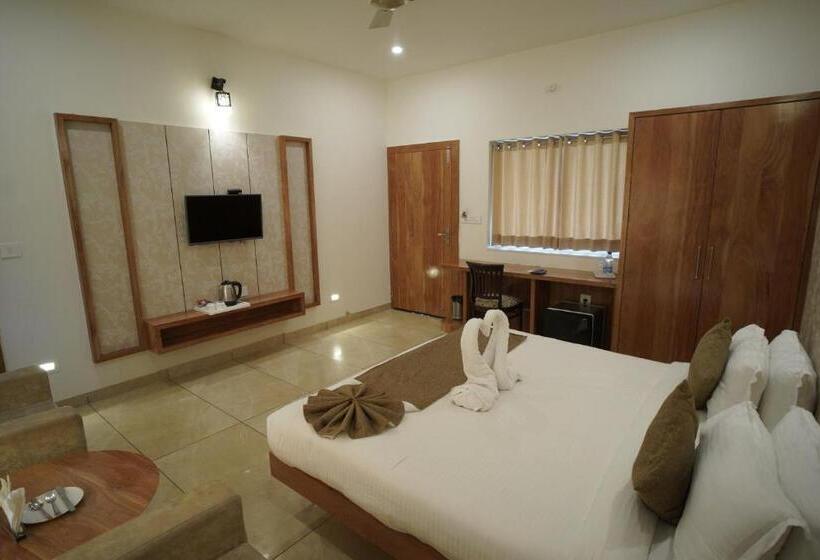 带大床的标准间, Amar Bagh Resort