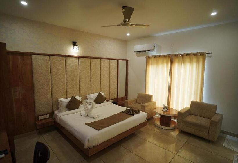 带大床的标准间, Amar Bagh Resort