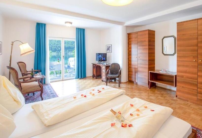 标准间带湖景, Aparthotel Klopeinersee