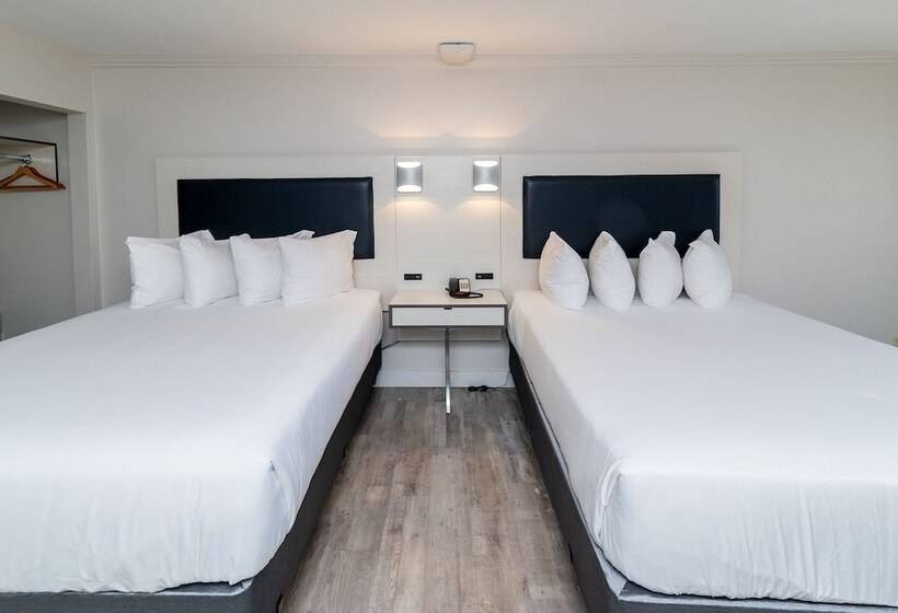 غرفه قياسيه سريرين مزدوجين, Art Hotel Laguna Beach