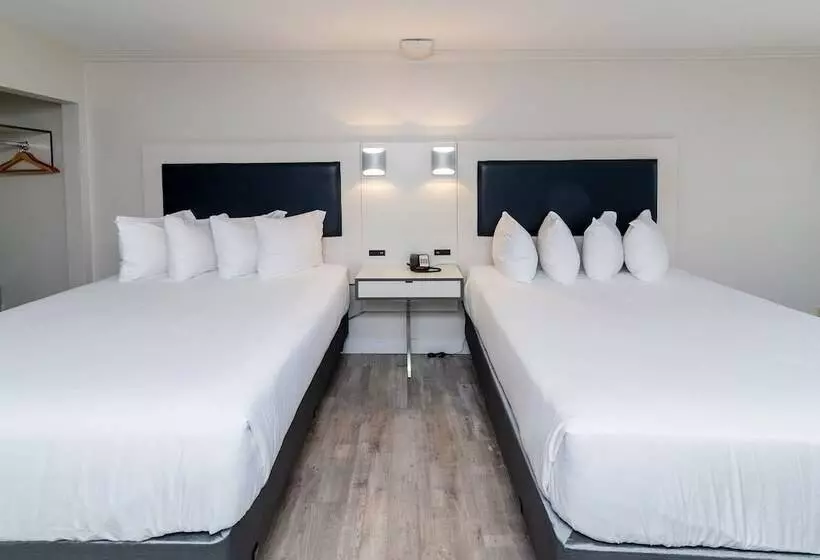 اتاق استاندارد با 2 تخت دوبل, Art Hotel Laguna Beach