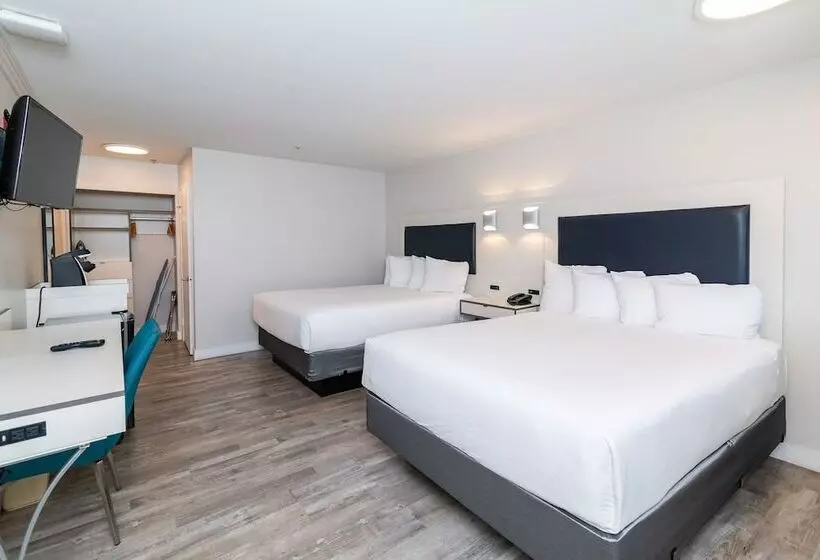 اتاق استاندارد با 2 تخت دوبل, Art Hotel Laguna Beach