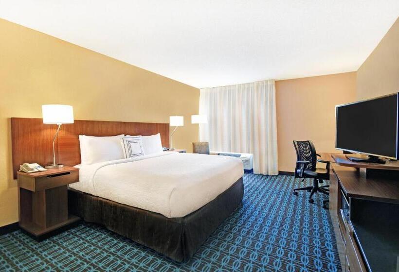 غرفة قياسية سرير كينج لذوى الإحتياجات الخاصة, Fairfield Inn & Suites By Marriott Atlanta Vinings/galleria