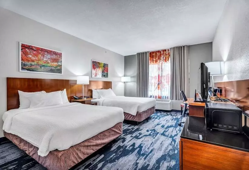 ２ダブルベッドのスタンダードルーム, Fairfield By Marriott Inn & Suites Fossil Creek
