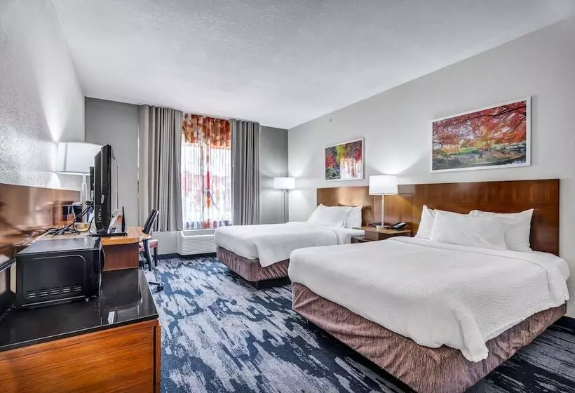 ２ダブルベッドのスタンダードルーム, Fairfield By Marriott Inn & Suites Fossil Creek