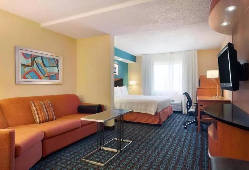 ダブルベッドのスタンダードスタジオ, Fairfield Inn & Suites Waco South