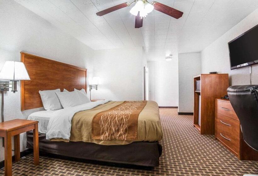 اتاق استاندارد با تخت بزرگ, Rodeway Inn Elko Downtown Area