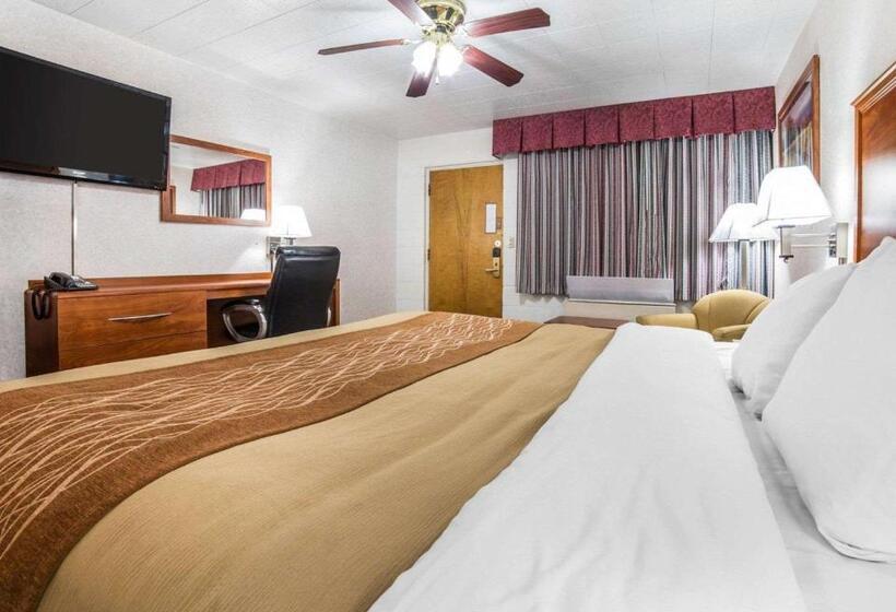 חדר סטנדרט עם מיטת קינג, Rodeway Inn Elko Downtown Area