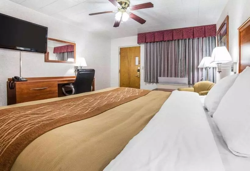 اتاق استاندارد با تخت بزرگ, Rodeway Inn Elko Downtown Area
