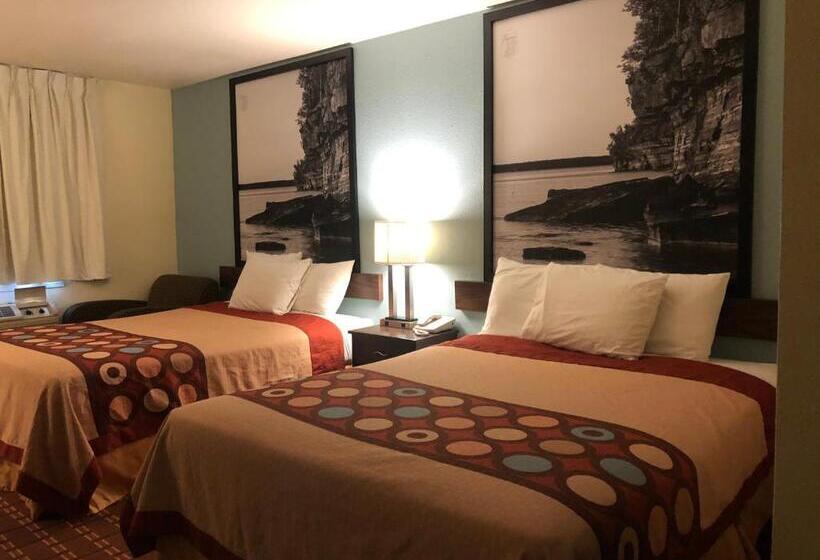 غرفه قياسيه سريرين مزدوجين, Super 8 By Wyndham Plover Stevens Point Area