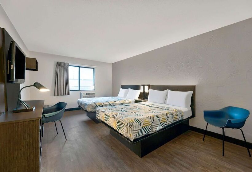 اتاق استاندارد با 2 تخت دوبل, Motel 6oak Creek, Wi