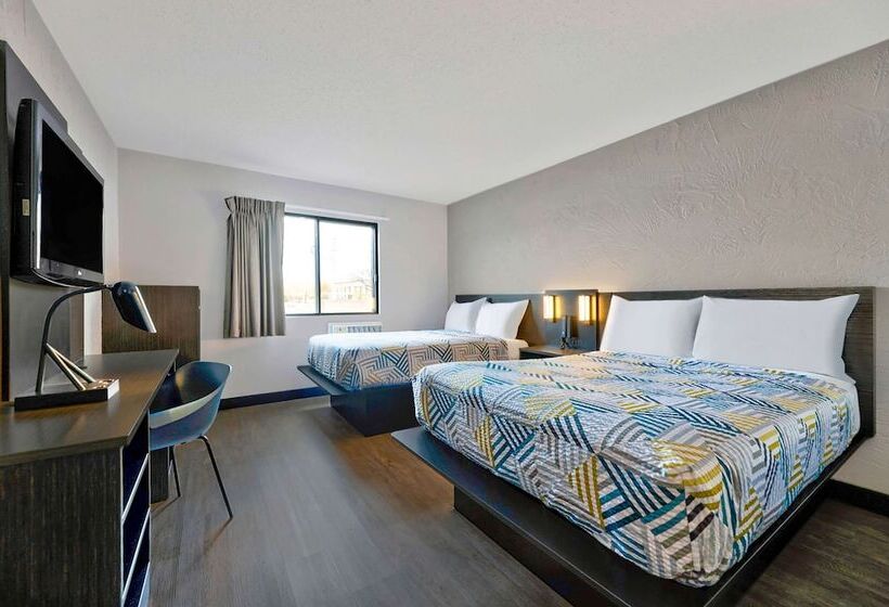 اتاق استاندارد با 2 تخت دوبل, Motel 6oak Creek, Wi