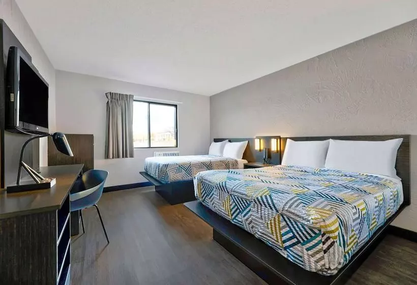 اتاق استاندارد با 2 تخت دوبل, Motel 6oak Creek, Wi