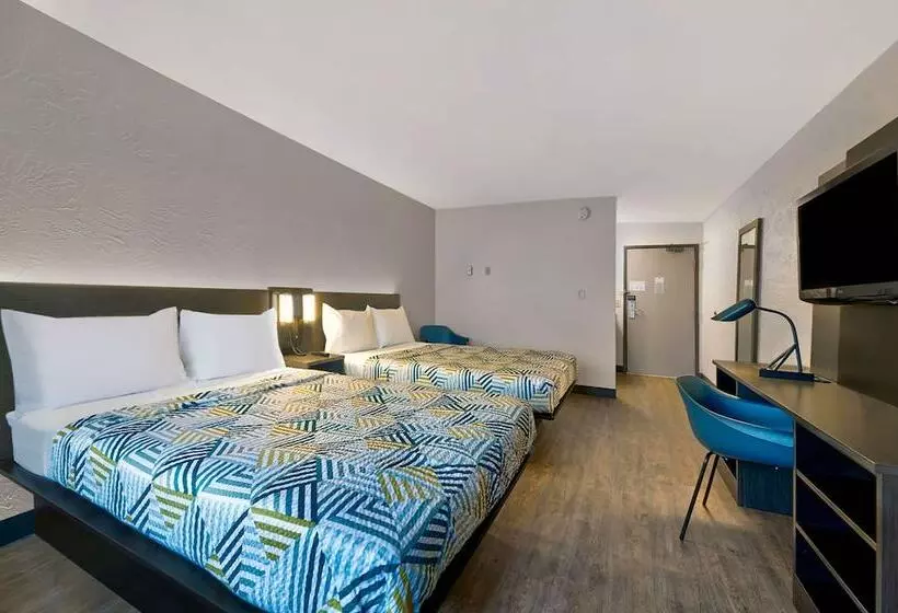 اتاق استاندارد با 2 تخت دوبل, Motel 6oak Creek, Wi