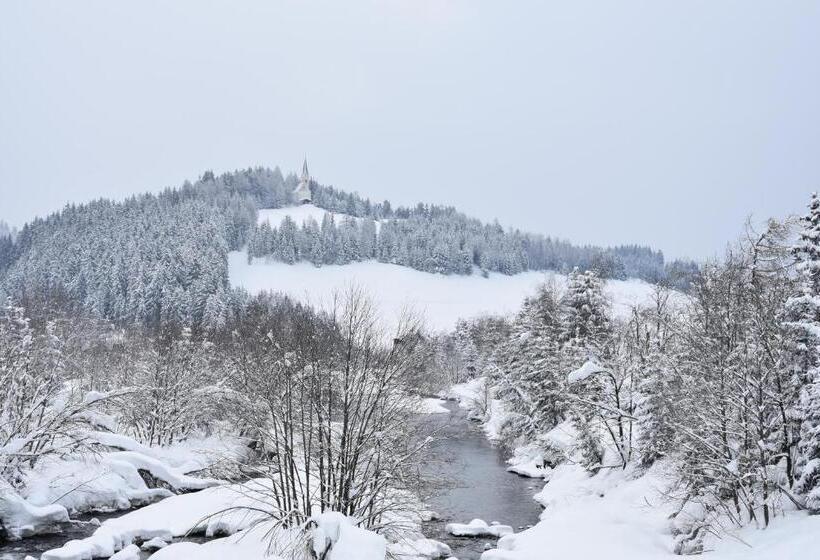 דירת 2 חדרי שינה עם נוף לגינה, Chalet & Appartement Zingerlehof Trens