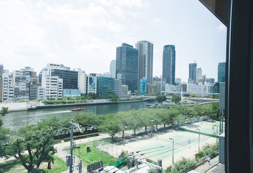 اتاق استاندارد با چشم‌انداز رودخانه, Noum Osaka