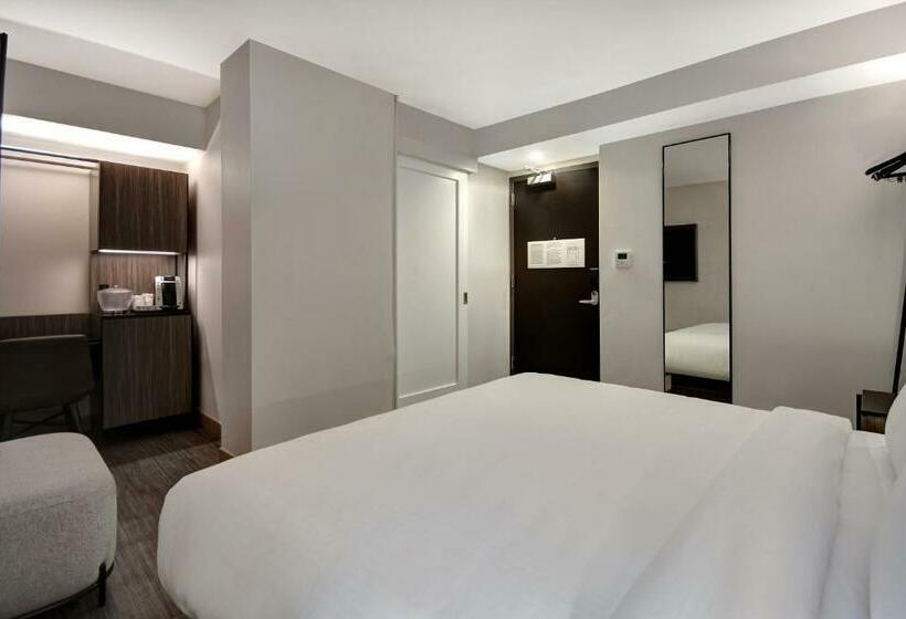 带大床的标准工作室, Springhill Suites By Marriott New York Midtown Manhattan/park Ave