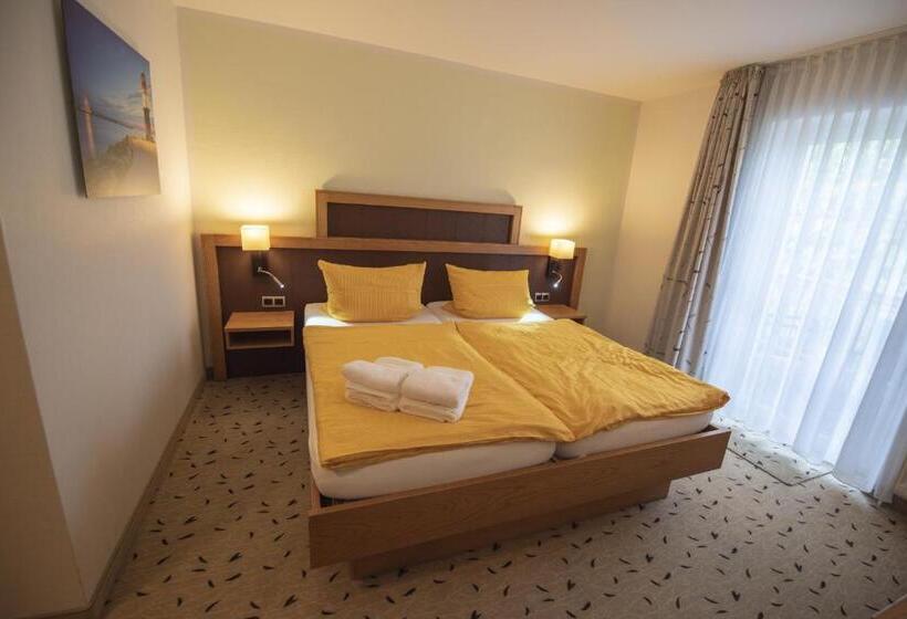 バルコニー付きスタンダードルーム, Pension Achtern Wieck