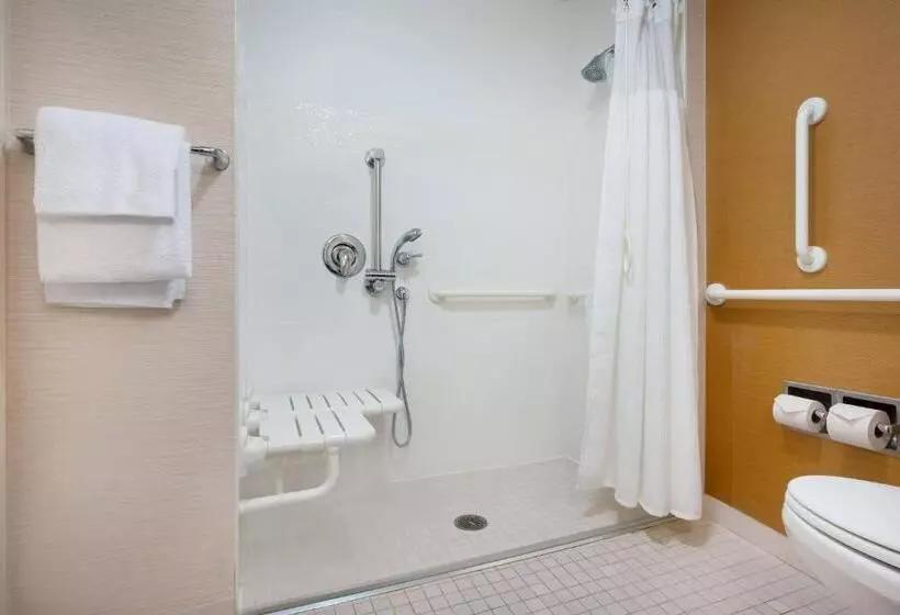 キングサイズベッドのスタンダードルーム, Fairfield Inn & Suites Chicago Midway Airport