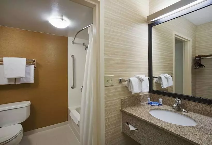２ダブルベッドのスタンダードルーム, Fairfield Inn & Suites Chicago Midway Airport