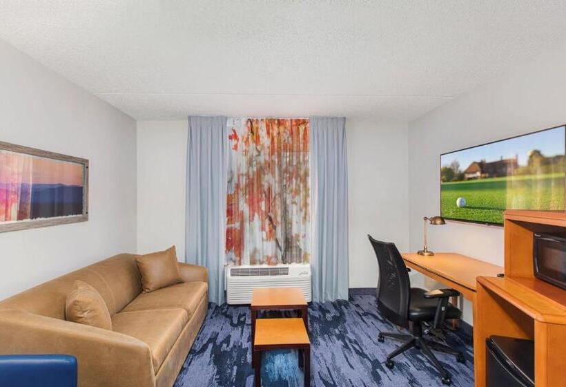 キングサイズベッドのスイートルーム, Fairfield Inn By Marriott Evansville East