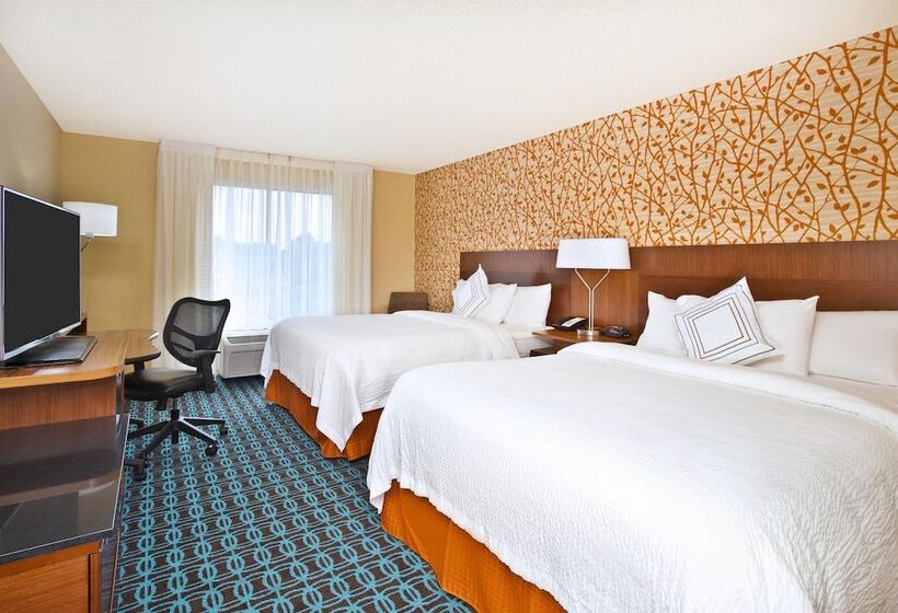 غرفه قياسيه سريرين مزدوجين, Fairfield Inn & Suites By Marriott Madison West/middleton
