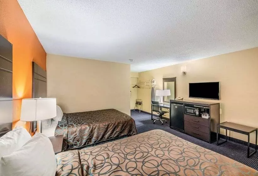 ２ダブルベッドのスタンダードルーム, Americas Best Value Inn Giddings