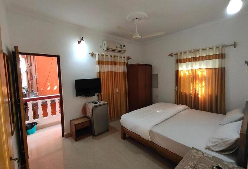 غرفة ديلوكس مزودة بشرفة, Candolim Beach Vaddo 15