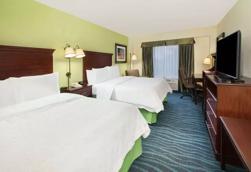 ２ダブルベッドのスタンダードルーム, Hampton Inn Atlantaperimeter Center