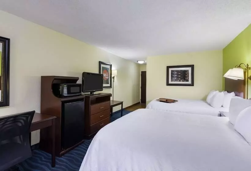 ２ダブルベッドのスタンダードルーム, Hampton Inn Atlantaperimeter Center