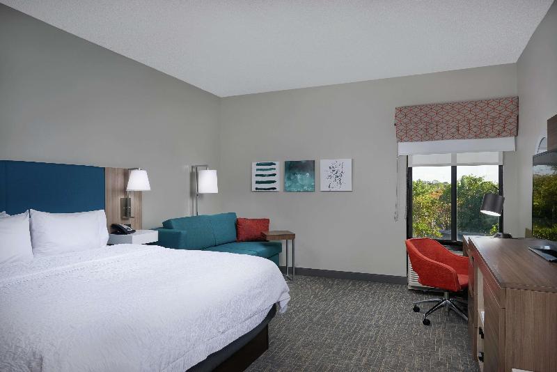 스탠다드 룸 킹사이즈 침대, Hampton Inn   Jupiter/juno Beach