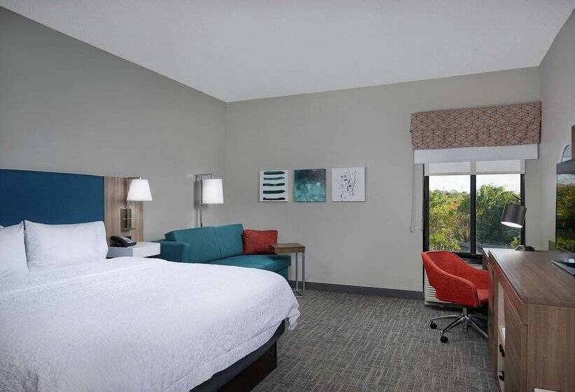 스탠다드 룸 더블 침대, Hampton Inn   Jupiter/juno Beach